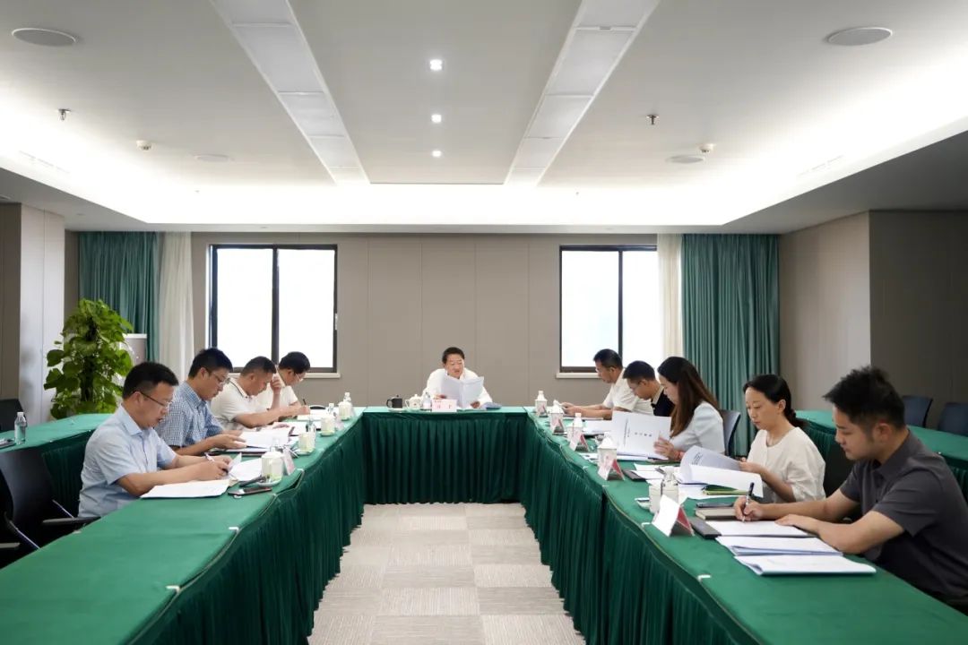 省旅投集團黨委書記、董事長任丁主持旅投黨校第2次校務委員會會議